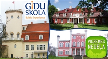 BALTIC EXPERIENCE TOURS: ekskursija "Ceļojums pa Vidzemes pilīm un muižām" - 40%