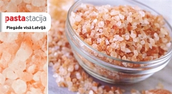 Minerāliem bagāts rupjais un smalkais Himalaju rozā sāls -63%