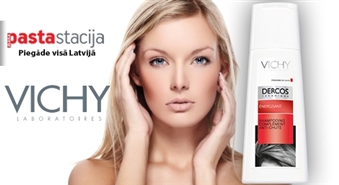 VICHY Energising šampūns pret matu izkrišanu ar vitamīniem PP, B6, B5 – 50% Bezmaksas piegāde visā Latvijā!