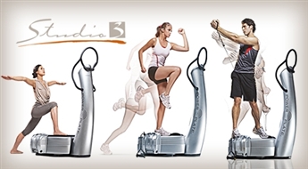 STUDIO 3: Power Plate nodarbība vai Power Plate + kāju masāža vai limfodrenāža ar ietīšanu līdz - 53%