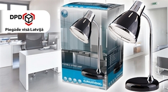 Praktiska elegance! Vācu zīmola GRUNDIG regulējamā galda lampa -40%