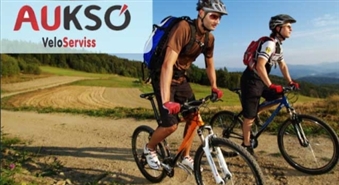 Pilna velosipēda  tehniskā apkope velosipēdu veikalā-servisā AUKSO - 60%