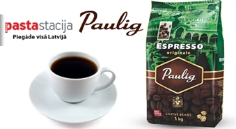 Aromātiskās Paulig Espresso Originale kafijas pupiņas (1 kg) - 55%