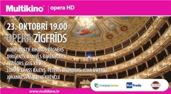 MULTIKINO: R. Vāgnera opera "Zigfrīds" tiešraidē no La Scala Milānā - 50%