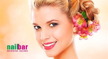 Mitrinošā pērļu maska vai mehāniskā sejas tīrīšana + ārstnieciska maska salonā SPA&Beauty by nailbar līdz - 60%