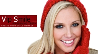 VIP SMILE: zobu balināšana žilbinoši baltam smaidam - 41%