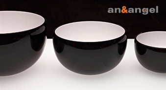 Ekskluzīva dizaina trauks no an&angel kolekcijas Black and White - 35%
