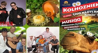 Līgo nakts balle “Rakšu” sētā ar Musiqq, Normundu Rutuli, Apvedceļu un Kantori 04 līdz 57% lētāk!