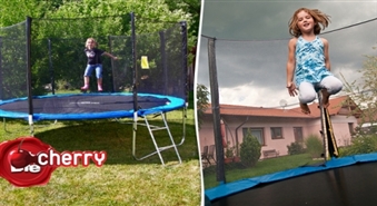 CRAZYJUMP batuts ar aizsargtīklu līdz 42% lētāk!