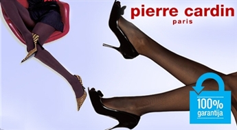 Dubults ietaupījums! Kvalitatīvās un īpaši siltās PIERRE CARDIN zeķubikses Rhombe (120 DEN) un Angers (100 DEN) - 53%