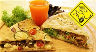 Itāļu gardumi no SMALL PIZZA: 2 jebkuras Focaccia + sula pēc Tavas izvēles - 50%