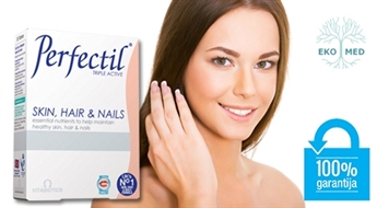 PERFECTIL tabletes veselai ādai, matiem un nagiem no EkoMed – 51%
