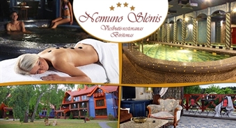 Pilnvērtīga atpūta un SPA apmeklējums diviem 4 zvaigžņu viesnīcā Nemuno Slėnis, Lietuvā, līdz - 57%