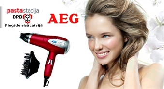 AEG profesionālais fēns saudzīgai matu žāvēšanai -40%