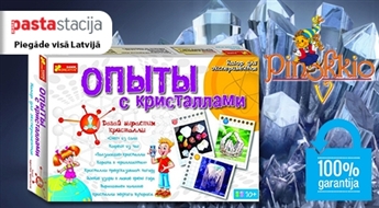 Bernuveikals.com: zinātniskā spēle „Eksperimenti ar kristāliem” - 40%