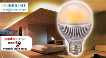 Piepildi māju ar gaismu un ietaupi elektrību! VIRIBRIGHT LED spuldzes līdz – 46%