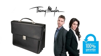 Panākumu noslēpums - stilīgs dizaina portfelis no THIERRY MUGLER - 68%