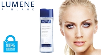 LUMENE Sensitive Touch līdzeklis dekoratīvās kosmētikas noņemšanai (2 gab.) - 50%