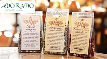 Tavai labsajūtai un veselībai! Aromātisks un gards tējas komplekts "Burvīgam vakaram" -50%