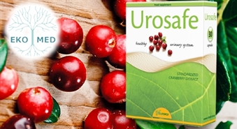 EkoMed: uztura bagātinātājs UROSAFE urīnceļu sistēmas veselībai - 50%