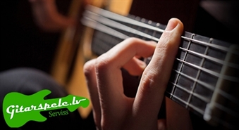 Gitarspele.lv: akustiskās vai elektriskās ģitāras apkope - 50%