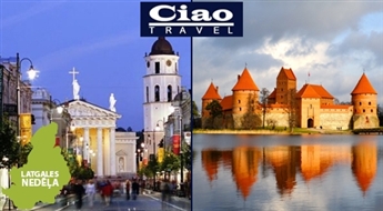 LATGALES NEDĒĻA: Traķu ezerpils, karaīmu noslēpumi un omulīgā Viļņas vecpilsēta (izbraukšana no DAUGAVPILS) no Ciao Travel- 50%