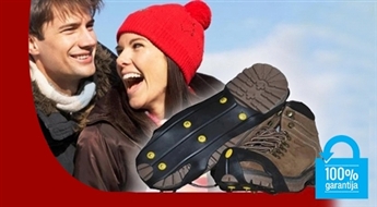 Pārvietojies droši! Ice Treads: apavu pretslīdes pazoles (der 36. - 48. izmēra apaviem) – 50%