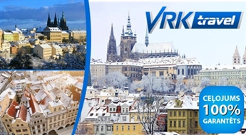 VRK-Travel: 5 dienu ceļojums uz Prāgu (Karlovi Vari) + nakšņošana 4* viesnīcā - 60% Ceļojums notiks neatkarīgi no braucēju skaita!