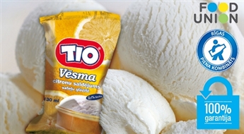 Kaste citronu saldējuma TIO Vēsma (130 ml x 40 gab.) - 57%