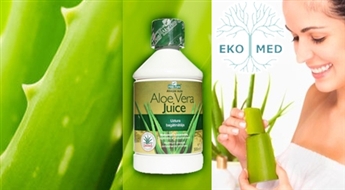 EkoMed: 100% dabīgā ALOE VERA sula imūnsistēmas stiprināšanai - 53%