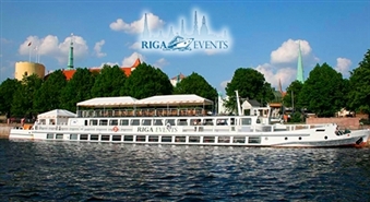 Iespaidiem bagāts dienas vai vakara izbrauciens pa Daugavu ar kuģi MECKLENBURG - 50%