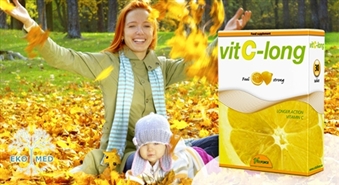 Ilgas iedarbības vitamīns VIT C- LONG no EkoMed – 50%