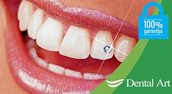 DENTAL ART: zoba rotāšana ar Swarovski kristāliņu - 48%
