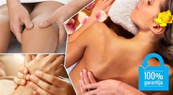 Healthy Joy: ķīniešu masāža visam ķermenim + pretcelulīta masāža problēmzonām + Gua-sha sejas masāža - 45%