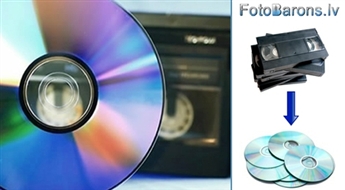 Saglabā atmiņas nākotnei! Tavs video arhīvs DVD formātā -50%