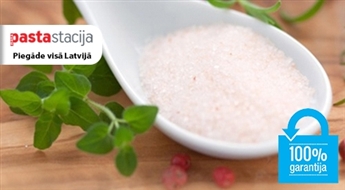 Veselīgam un sabalansētam uzturam! Minerāliem bagāta Himalaju rozā smalkā sāls (2 x 1 kg) – 63%