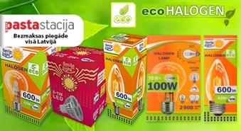 80% elektroenerģijas ietaupījums! Ekonomiskā LED spuldze vai halogēnās spuldzes (10 gab.) līdz - 51% Bezmaksas piegāde visā Latvijā!