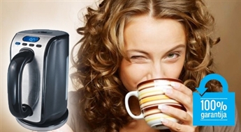 Atvieglo ideālas tējas pagatavošanu! Profi Cook elektriskā tējkanna ar temperatūras kontroli – 58%