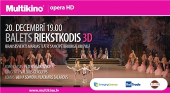 MULTIKINO: baleta „Riekstkodis” 3D ieraksts no Marijas teātra Sanktpēterburgā, Krievijā -47%