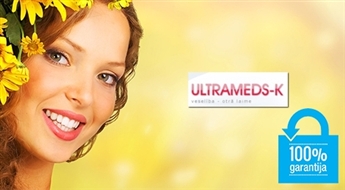 Ultrameds-K: zobu fotobalināšana vai fotobalināšana + profesionālā zobu higiēna ar ultraskaņu - 51%