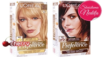 Intensīvs tonis, kas neizbalo! L'Oréal Recital Preference matu krāsa -50%