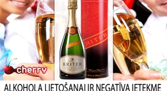 Eirovīns: dzirkstošais franču vīns Kriter Demi Sec elegantā metāla kārbā -46%