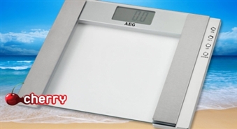 Liekie kilogrami tiek kontrolēti! Multifunkcionālie grīdas svari AEG -45%
