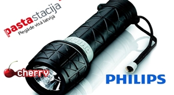 Устойчивый к влаге и ударам карманный фонарик Philips LightLife  -46%