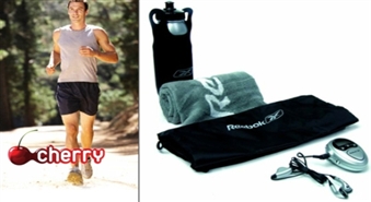 Тренируйтесь с наслаждением!Комплект для бега Reebok Running Kit -54%