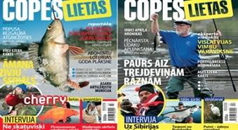 3-х месячный абонемент журнала Copes Lietas + подарок ( леска Cormoran и путеводитель Видземских озер)-50%