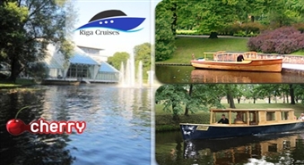 RIGA CRUISES: Часовая поездка на лодке по каналу  – 50%
