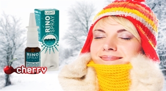 Elpo brīvi! RinoSpray Light deguna aerosols pret iesnām -40%