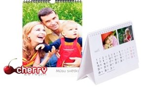 Copy Pro: personalizēts kalendārs ar Tavām bildēm -50%