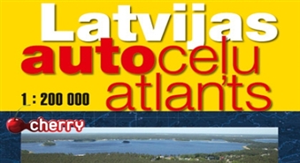Jāņa sēta: LV autoceļu atlanta 3. izdevums -45%